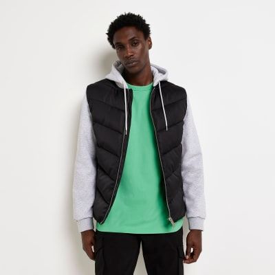 River island store mens puffer jacket