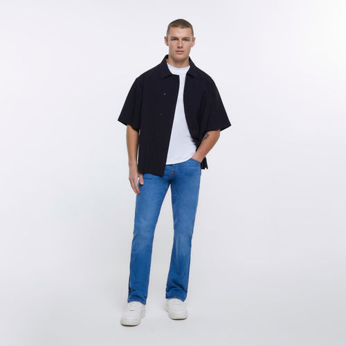 Mens River Island Washed Blue...