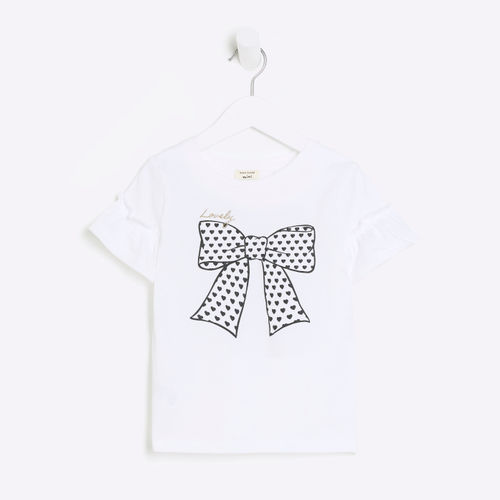 River Island Mini Girls White...