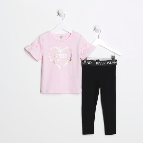 River Island Mini Girls Pink...