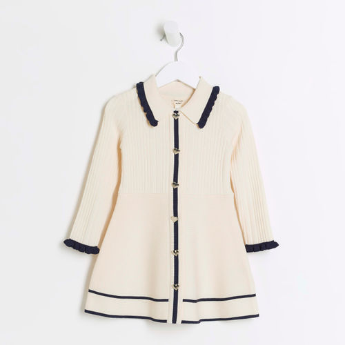 River Island Mini Girls Cream...