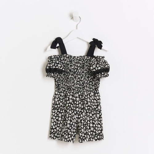 River Island Mini Girls Black...