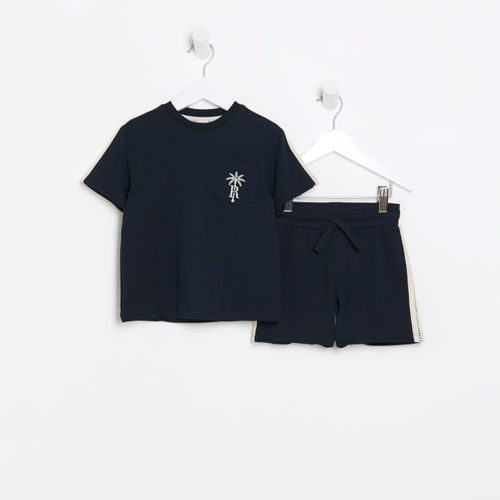 River Island Mini Boys Navy...