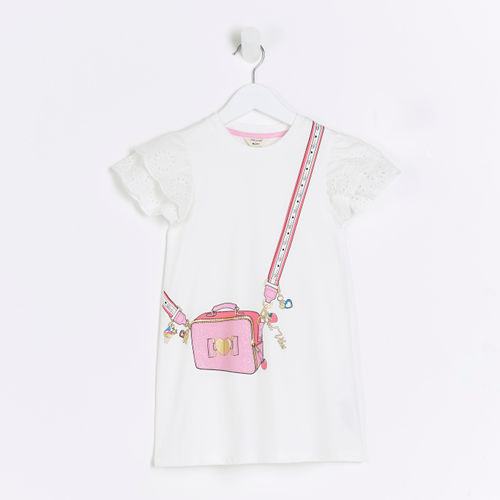 River Island Mini Girls White...