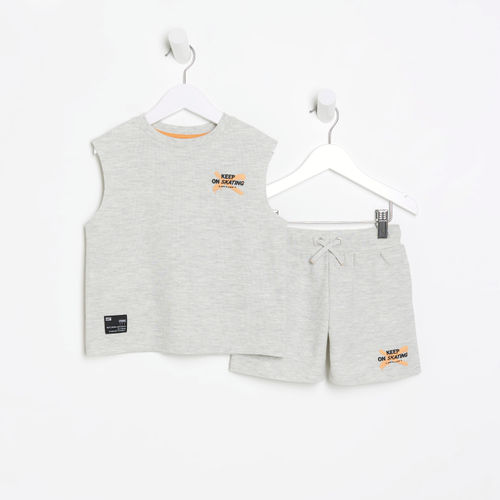 River Island Mini Boys Grey...