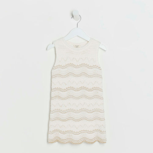 River Island Mini Girl Cream...