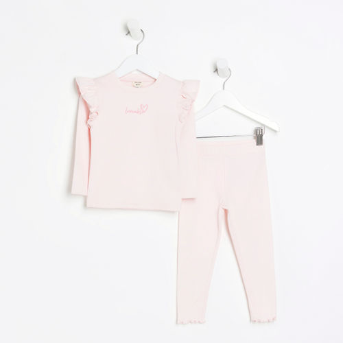 River Island Mini Girls Pink...