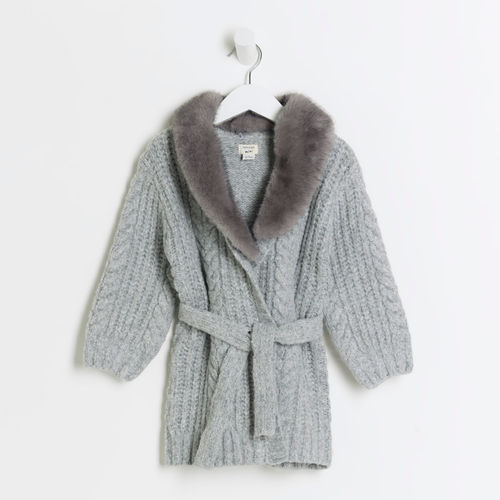 River Island Mini Girls Grey...