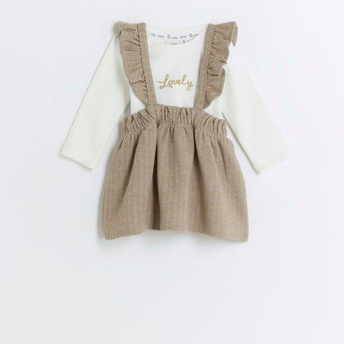 River Island Baby Girls Beige...