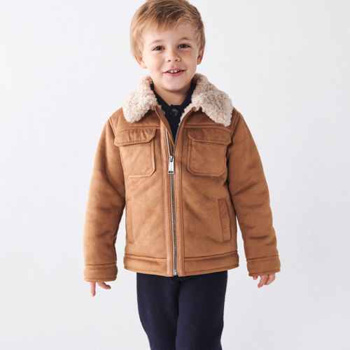 River Island Mini Boys Brown...