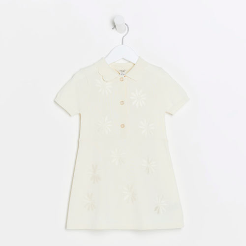 River Island Mini Girls Cream...