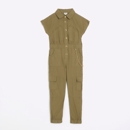 River Island Girls Khaki...