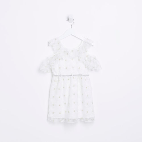 River Island Mini Girls White...