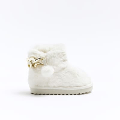 River island store girls slippers