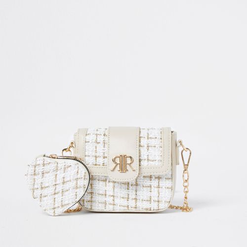 River Island Embossed Cross Body Bag