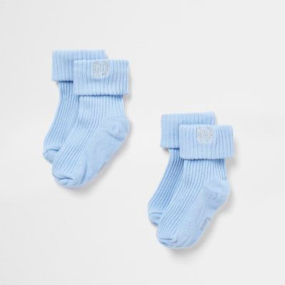 river island snowsuit blue