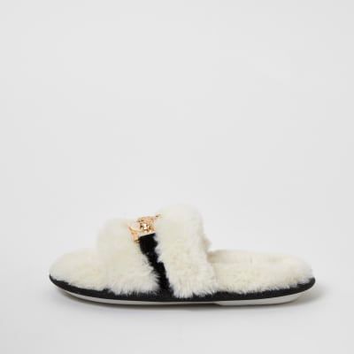 river island girls slippers