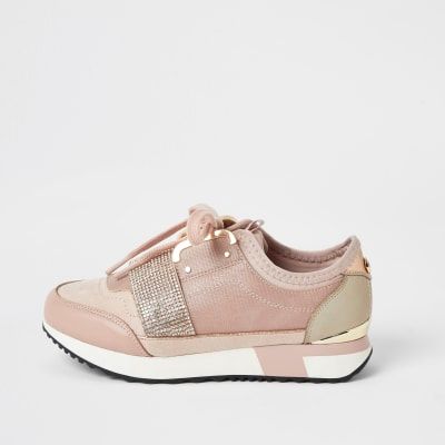 river island girls trainers
