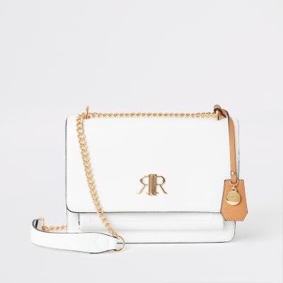 Ri embossed online underarm satchel bag