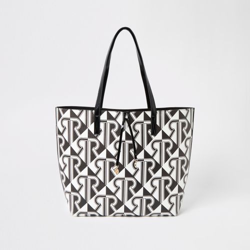 River Island Ri Tote Bag in Black