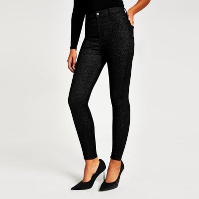 river island glitter jeans