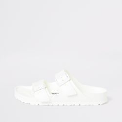 River Island Womens Birkenstock Arizona Eva White sandals