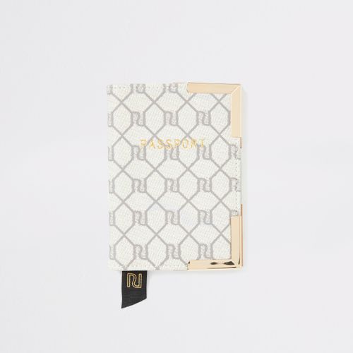 River Island Mixed Monogram Passport Cover