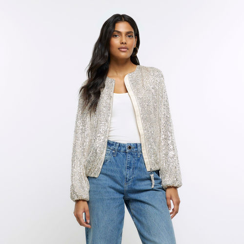 River Island Womens Silver...