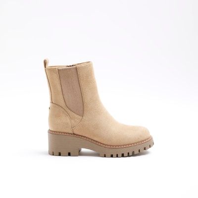 River island store tan boots