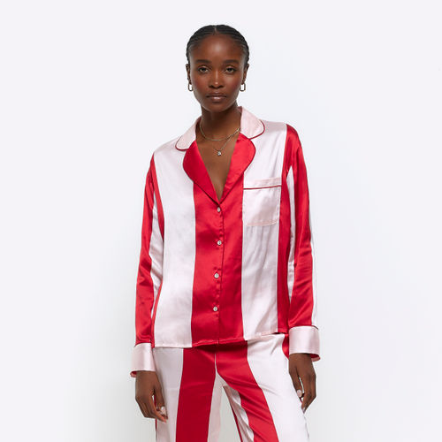 River Island Womens Red Satin...