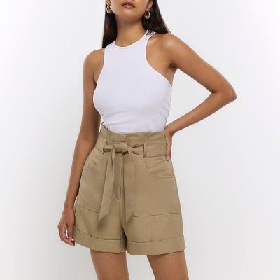 River island high waisted shorts 2025