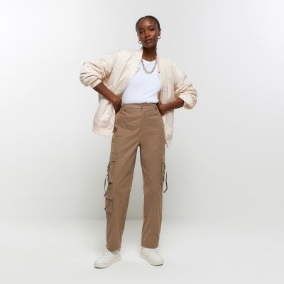 Wide leg cargo trousers | GATE