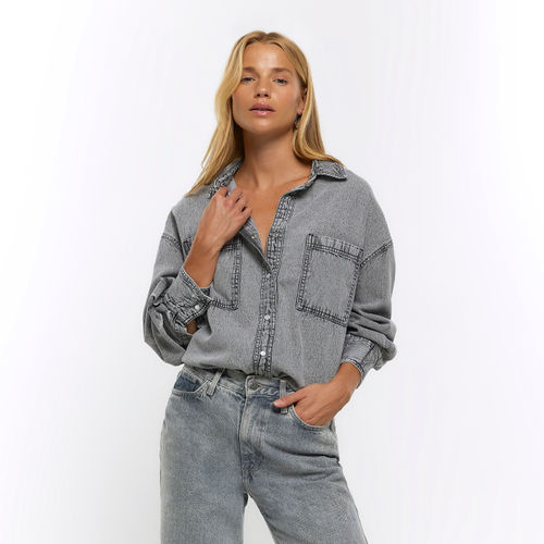 River Island Womens Grey...