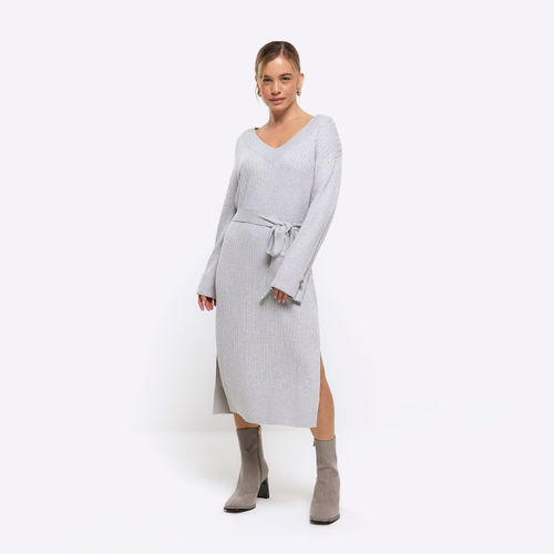 River Island Jumper Dress - Grey