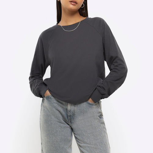 River Island Womens Grey Long...