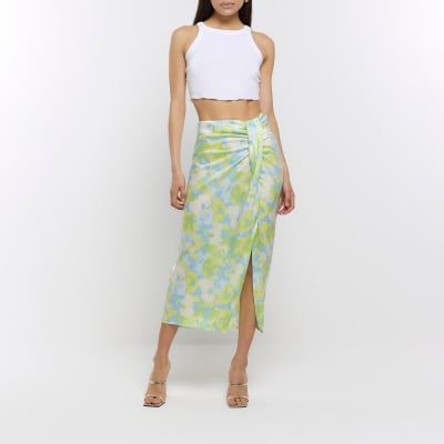 Zebra print skirt river clearance island