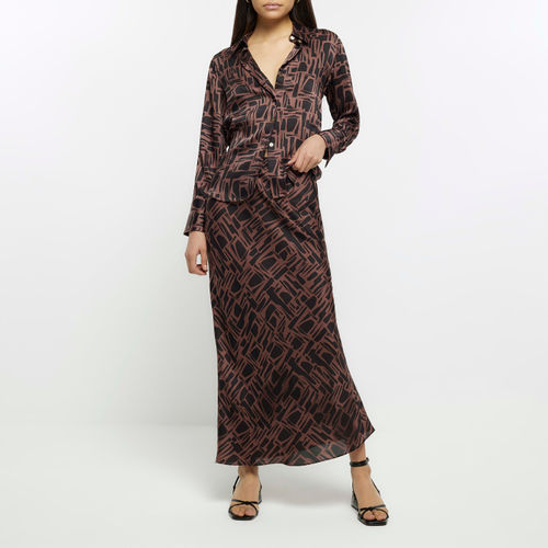 River Island Womens Brown...