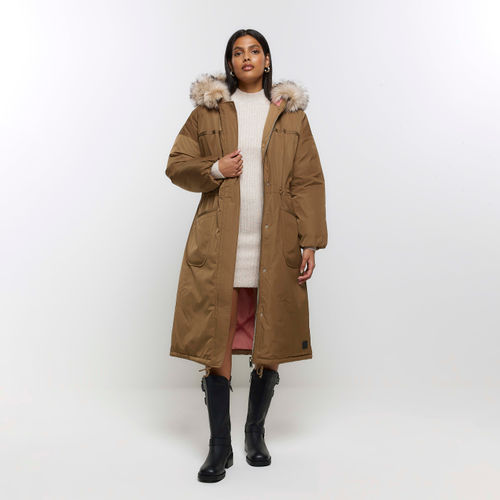 River Island Womens Khaki...