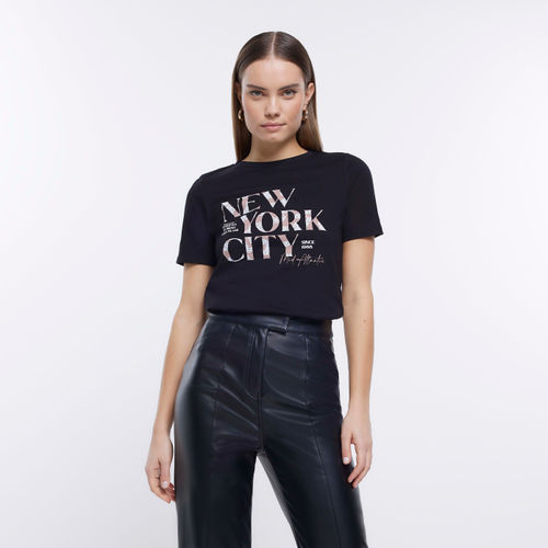 River Island Womens Black...