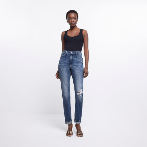 River Island Womens Blue High...