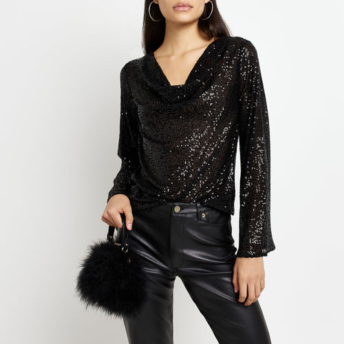 River Island Womens Black...