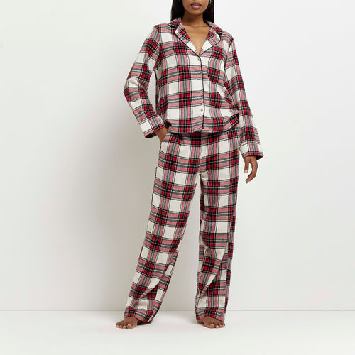 River Island Womens Red Check...
