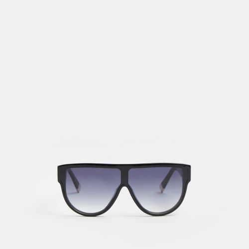 River Island Womens Black Oversized Sunglasses