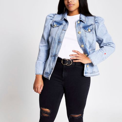 River island plus denim jacket Clearance