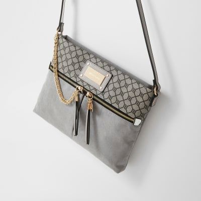 River island store messenger bag