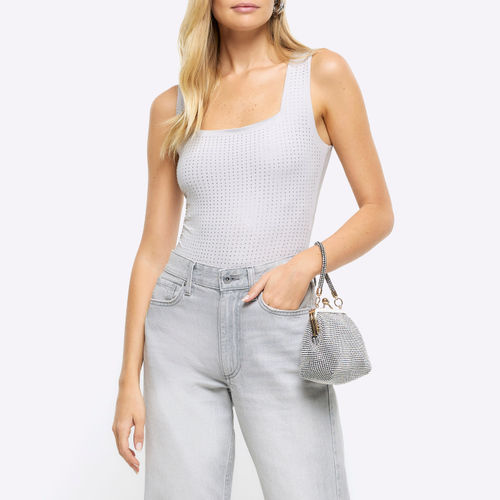 River Island Womens Silver...