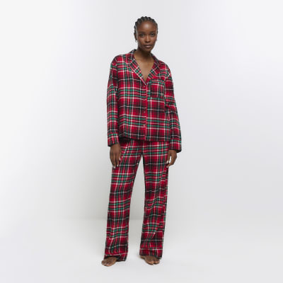 Mens Tartan Trousers Red | ShopStyle UK