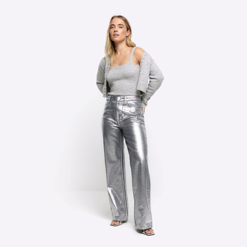 River Island Womens Silver...