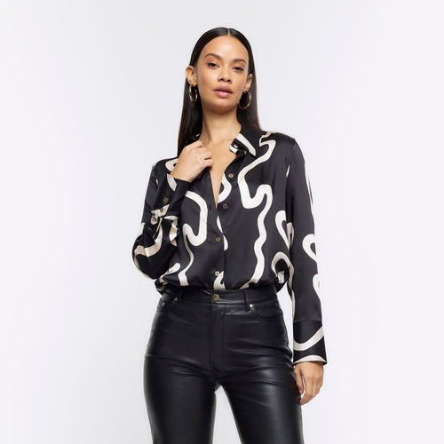 River Island Womens Black...