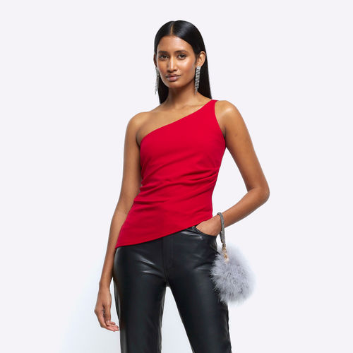 River Island Womens Red Drape...